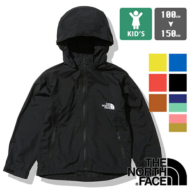 【 THE NORTH FACE ザ ノースフェイス 】 キッズ Compact Jacket コンパクト ジャケット NPJ22210 / ナイロンジャケット ウインドブレイカー ナイロンパーカ アウター 子供 男児 女児 ボーイズ ガールズ ユニセックス 男女兼用 100cm 110cm 120cm 130cm 140cm 150cm 22AW/