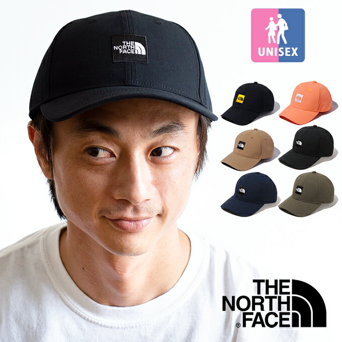 【 THE NORTH FACE ザノースフェイス 】 Square Logo Cap スクエアロゴキャップ ユニセックス NN02334 / ノースフェイス キャップ ノース キャップ 帽子 ベースボールキャップ フリーサイズ ロゴ ロゴ刺繍 調節可能 カジュアル アウトドア メンズ ユニセックス 23SPRING