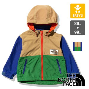 【 THE NORTH FACE ザ ノースフェイス 】 B Grand Compact Jacket ベビー グランド コンパクト ジャケット NPB22212 / ナイロンジャケット ウインドブレイカー ナイロンパーカ マルチカラー 子供 幼児 男の子 女の子 ボーイズ ガールズ ユニセックス 80cm 90cm 23SPRING/