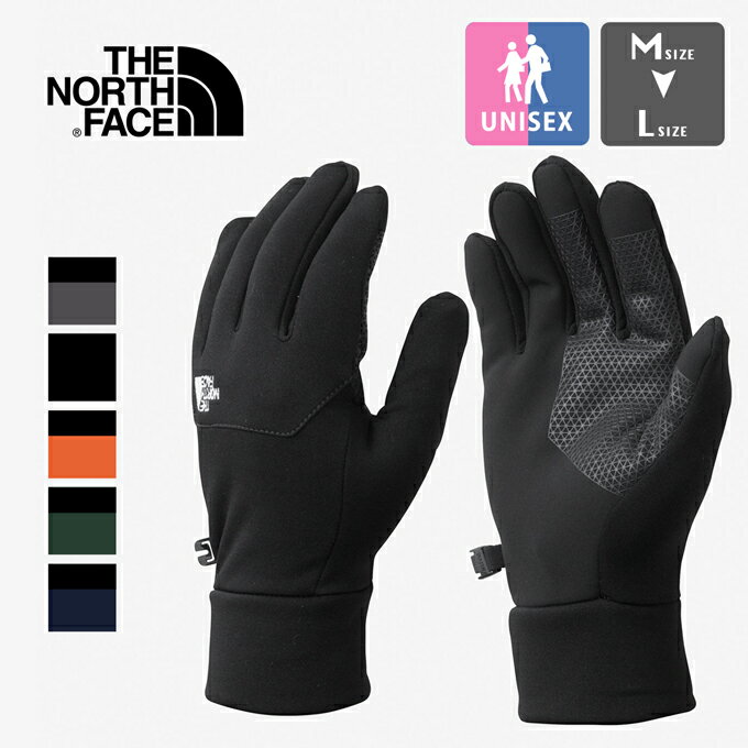 【 THE NORTH FACE ザ ノースフェイス 】 Etip Glove イーチップ グローブ NN62344 / 手袋 5本指 フリース スマートフォン スマホ対応 タッチパネル タッチスクリーン 防寒 防風 防水 メンズ レディース ユニセックス 2023AW/