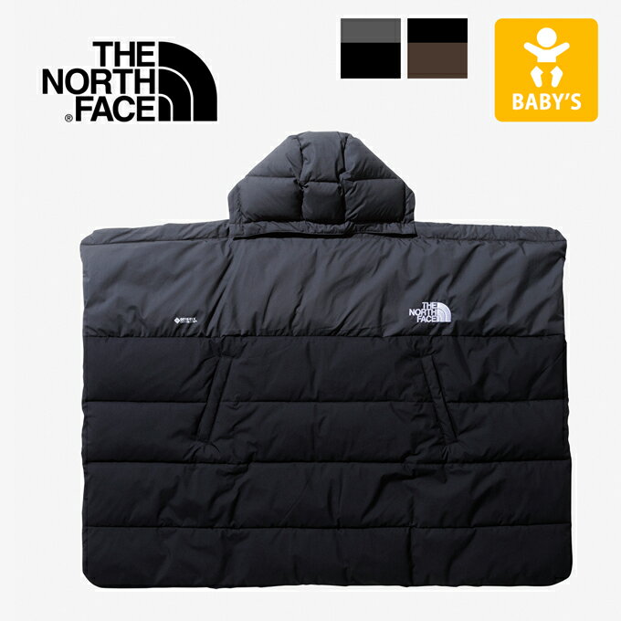 【 THE NORTH FACE ザ ノースフェイス 】 Baby Multi Shell Blanket ベビー マルチ シェル ブランケット NNB72302 / ダウンブランケット 2WAY ひざ掛け 抱っこひも ベビーカー 抱っこひもケープ 中わた 赤ちゃん 1歳 2歳 3歳 乳幼児 パッカブル ギフト 出産祝い 2023AW/