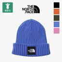 【 THE NORTH FACE ザ ノースフェイス 】 Kids' Cappucho Lid キッズ カプッチョリッド NNJ42320 / 帽子 ニットキャップ ニット帽 ビーニー ワッチキャップ スクエア ロゴ アクリル 抗菌 防臭 フリーサイズ 日本製 子供 ジュニア ボーイズ ガールズ ユニセックス 2023AW/