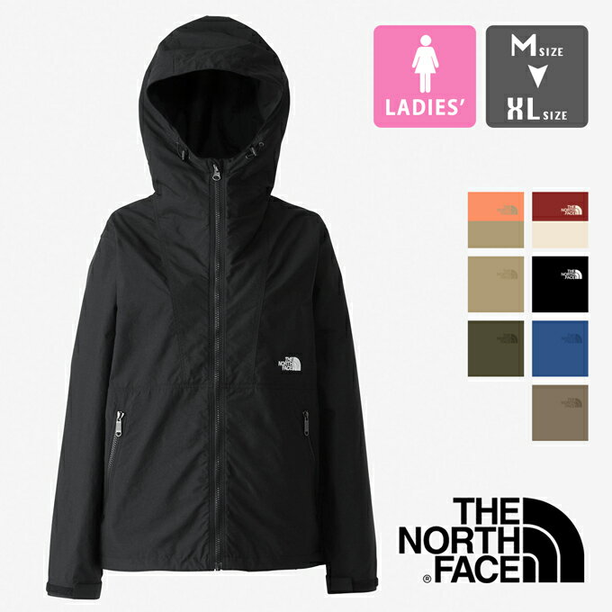 ザ・ノース・フェイス 【 THE NORTH FACE ザ ノースフェイス 】 レディース Compact Jacket コンパクト ジャケット NPW72230 / シェルジャケット アウター マウンテンパーカー ナイロンパーカー ウインドブレーカー アウトドア 撥水 携帯 パッカブル 収納袋付き ウィメンズ 2024SPRING/