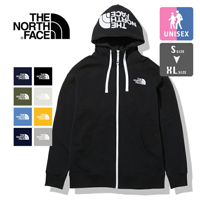 【 THE NORTH FACE ザ ノースフェイス 】 Rearview Full Zip Hoodie リアビュー フルジップ フーディ NT12340 / パーカー ジップパーカー ジップアップ トレーナー スウェット スエット 長袖 裏起毛 メンズ レディース ユニセックス 2023AW/