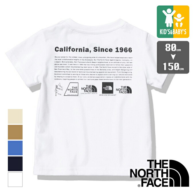  B/K S/S Historical Logo Tee ベビー /キッズ ショートスリーブ ヒストリカルロゴ ティー NTB32356 /NTJ32356 / Tシャツ 半袖 バックプリント 子供 ボーイズ ガールズ 80cm 90cm 100cm 110cm 120cm 130cm 140cm 150cm 2024SUMMER/