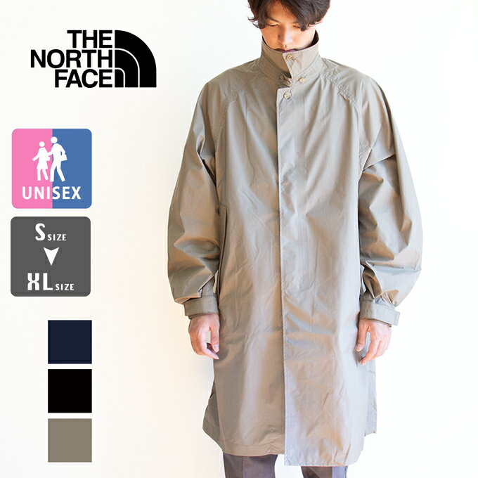 【 THE NORTH FACE ザ・ノース・フェイス 】 コンパイル ライト コート （ ユニセックス ） NP12561 / ノースフェイス コート ステンカラーコート ゴアテックス 防水 ビジネスカジュアル ナイロンコート タウンユース ビジカジ