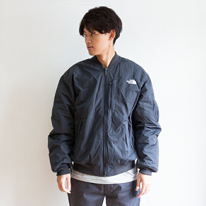 【 THE NORTH FACE ザ・ノース・フェイス 】 インサレーション ボンバー ジャケット （ユニセックス） NY82552 / ノースフェイス ボンバー ジャケット MA-1 フライトジャケット 中わた アウター ブルゾン ショート丈 長袖 メンズ 2025AW