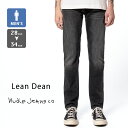 ヌーディージーンズ Nudie Jeans ヌーディージーンズ リーンディーン ブラックアイズ スリムフィット ジーンズ Lean Dean Black Eyes LEANDEAN-310 99161-1084 / ヌーディージーンズ lean dean デニム ブラックデニム パンツ メンズ スキニー ウォッシュ加工 2024SPRING