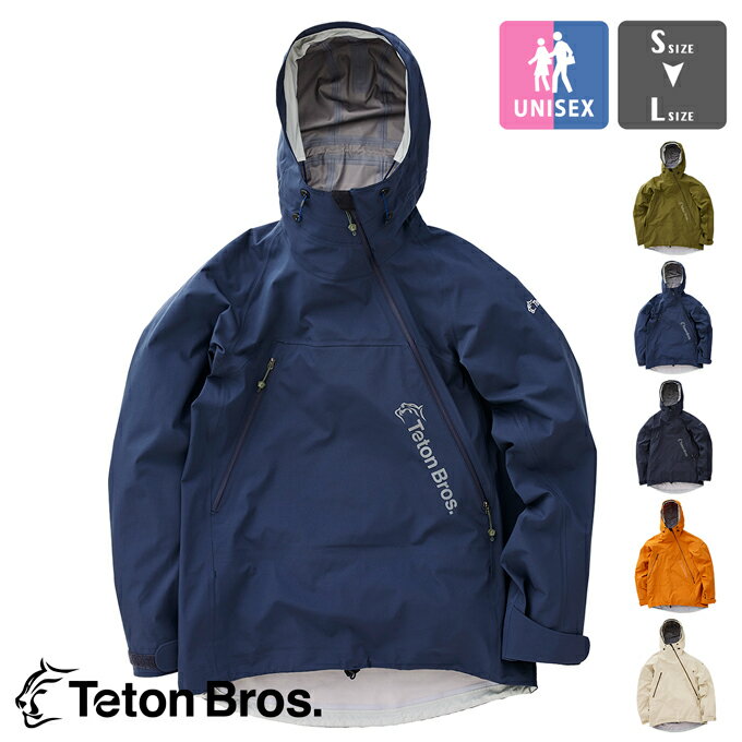 【 Teton Bros. ティートンブロス 】 Tsurugi Jacket Unisex ツルギジャケット ユニセックス 223-100 TB233-100 / ティートンブロス ツルギジャケット メンズ レディース ユニセックス シェル ジャケット アウター Tsm アウトドア キャンプ 防寒 防水 秋冬 22AW