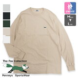 SALE!!  THE FOX COLLECTION եå쥯  PENNEY'S FOX BASIC CREW LS TEE ڥˡ 롼ͥå 󥰥꡼ T PN21S01700 / THE FOXPennys the fox sportswear  ǥ ˥å T Ĺµ ղ 23SS 23SPRING