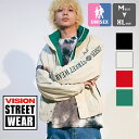 【SALE 】【 VISION STREET WEAR ヴィジョンストリートウェア 】 SKATERS JACKET スケーターズ ジャケット 03305003 / 3305003 / ヴィジョンストリートウェア ジャケット ライトアウター 軽アウター ユニセックス オーバーシルエット スケート ストリート 23SPRING