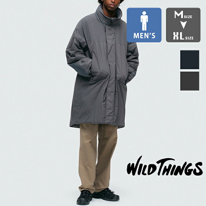 【 WILDTHINGS ワイルドシングス 】 MONSTER PARKA TYPE2 モンスターパーカー タイプ2 WT25101SK / ワイルドシングス モンスターパーカー アウター ジャケット コート メンズ ミリタリー アウトドア PCU LEVEL7 2025AW