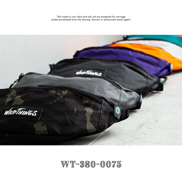 【期間限定ポイント10倍】【SALE!!】【WILD THINGS ワイルドシングス】X-PAC NYLON ウエストバッグ WT3800075 /ヒップバッグ/ボディバッグ/ボディーバッグ/ウエストポーチ/かばん/斜めがけ/スポーツ/アウトドア/メンズ/レディース/ユニセックス/