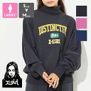 【SALE!!】 【 X-girl エックスガール 】 COLLEGE LOGO HIGH NECK SWEAT X-girl カレッジロゴ ハイネック スウェット 105224012011 / x..