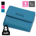 【 X-girl エックスガール 】 FAUX LEATHER MINI WALLET X-girl フェイクレザー ミニウォレット 105234054017 / X-girl バッグ ミニウォレット 財布 サイフ 三つ折り 小銭入れ フェイクレザー 合皮 エックスガール 2024SPRING