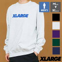 【 XLARGE エクストララージ 】 STANDARD LOGO CREWNECK SWEAT XLARGE スタンダード ロゴ クルーネック スウェット 101231012013 / xlarge スウェット トレーナー ロゴ ベーシック エクストララージ メンズ トップス 裏毛 23SPRING