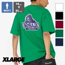 エクストララージ 服 メンズ 【 XLARGE エクストララージ 】 SLANTED OG S/S TEE XLARGE スランテッド OGロゴ プリント 半袖Tシャツ 101232011025 / xlarage tシャツ エクストララージ Tシャツ 半袖 カジュアル バックプリント OGゴリラ バックプリント バックサイドOG ワンポイント 23SUMMER