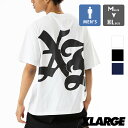 【 XLARGE エクストララージ 】 OLD ENGLISH S/S TEE XLARGE オールド イングリッシュ ロゴ 半袖 Tシャツ 101233011006 / xlarage tシャツ エクストララージ Tシャツ 半袖 オールドイングリッシュ ロゴ 刺繍 バックプリント ワンポイント カジュアル ストリート 23SUMMER