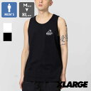 【 XLARGE エクストララージ 】 SLANTED OG TANK TOP XLARGE スランテッド OGロゴ タンクトップ 101222013004 / xlarage tシャツ エクストララージ トップス タンクトップ ノースリーブ OG ロゴ ワンポイント ストリート カジュアル 2025SUMMER