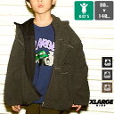 【SALE 】 【 XLARGE KIDS エクストララージ キッズ 】 フーデッド ボアブルゾン 9434301 / キッズ KIDS 子供服 アウター 防寒 冬服 男の子 女の子 ユニセックス 9434301EC 2023AW