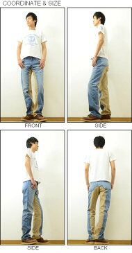 KOJIMA GENES(児島ジーンズ) ウォッシュド ダメージ モンキー コンボ パンツ Monkey Combo Used Well Pants メンズ デニム カツラギ ワークパンツ 切り替え カモフラ 迷彩 ウッドランド ヒッコリー 5ポケット チノパン インディゴ アメカジ 日本製 国産 【RNB-1059UW】
