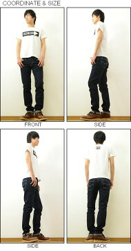 Levi's（リーバイス） 『511』スリム ストレート ジーンズ メンズ 定番 ジーパン スリム スリム スキニー パンツ 細い 細身 ナロー テーパード アメカジ ストリート カジュアル バイク バイカー キレイめ インディゴ ワンウォッシュ 青 ブルー 【45112406】