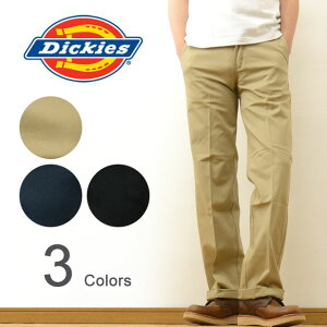 Dickies（ディッキーズ） 綿ストレッチ US874型 パンツ メンズ ワークパンツ チノパン レギュラー ストレート アメカジ ストリート スケボー フェス ライブ バンド アウトドア キャンプ ゴルフ 定番 DIY 作業着 大きいサイズ キャメル 黒 ネイビー 【181M40WD14】