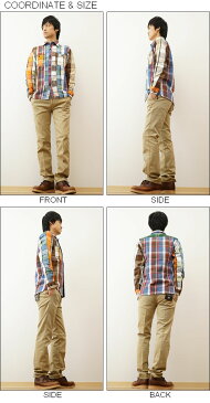 HOUSTON(ヒューストン) クレイジー チェック ビエラ シャツ CRAZY CHECK VIYELLA SHIRT 長袖 ワークシャツ ヘビー コットン メンズ チェックシャツ 厚手 ネルシャツ ヘビーオンス アメカジ ミリタリー ストリート カジュアル バイク バイカー XL 大きいサイズ 【40764CZ】