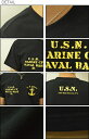 『U.S. NAVY』 JEANSBUG ORIGINAL PRINT T-SHIRT オリジナルユーエスネイビー ミリタリープリント 半袖Tシャツ アメリカ海軍 米軍 USN メンズ レディース 大きいサイズ ビッグサイズ対応 【ST-USNAVY】