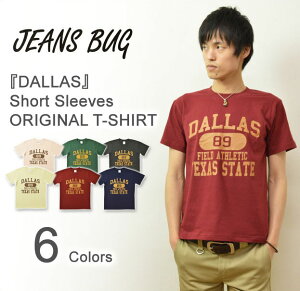 DALLAS JEANSBUG ORIGINAL PRINT T-SHIRT ꥸʥ륢ᥫץ ȾµT 饹 å ݡ  ǥ 礭 ӥåб ST-DALLAS