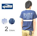 JOHN SEVERSON（ジョンセバーソン） 『SURF CLASSICS』 半袖 ポケットTシャツ ボーダー柄 カットソー バックプリント サーフ サーファー SUNSURF サンサーフ 
