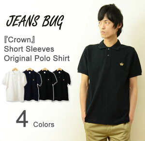 OPݥġˡCrown JEANSBUG ORIGINAL POLO-SHIRT ꥸʥ ݥȻɽ Ⱦµݥ  饦 ᥫ åȥ   ǥ 礭 ӥåб ӥ OPPL-CROWN