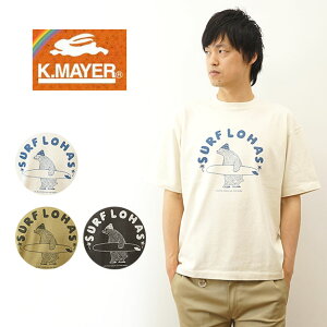 KRIFF MAYER（クリフメイヤー） ビーチ キャンプ COOL タフ TEE クマ メンズ レディース 半袖 Tシャツ 接触冷感 涼しい オーバーサイズ ビッグシルエット 大きい ブランド ロゴ 熊 サーフ ボード アメカジ アウトドア ストリート 登山 山登り スポーツ 自転車 【2055110】