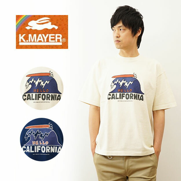 KRIFF MAYER（クリフメイヤー） ビーチ キャンプ COOL タフ TEE 波 メンズ レディース 半袖 Tシャツ 接触冷感 涼しい オーバーサイズ ビッグシルエット 大きい ブランド ロゴ 熊 サーフ ボード アメカジ アウトドア ストリート 登山 山登り スポーツ 自転車 【2055108】