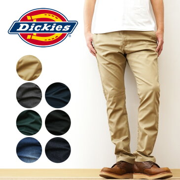 Dickies（ディッキーズ） Stretch Narrow Workpants ローライズ ストレッチ ナローワークパンツ メンズ チノパン 伸縮TC素材 スリムフィット テーパード スキニー ジーンズ デニム ナローパンツ 作業着 ゴルフ 【WD5882】【133M40WD46】