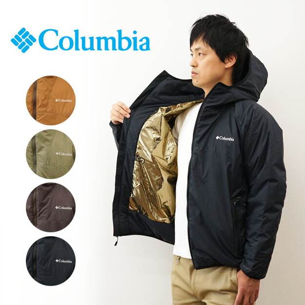 Columbia（コロンビア） Pike Lake Hooded Jacket パイク レイク フーデッド ジャケット オムニヒート 搭載 撥水 中綿 ダウンジャケット メンズ レディース アウター ブルゾン マウンテン パーカー 2020-2021モデル アウトドア キャンプ 山登り 冬 防寒 通勤 通学 【WE0020】