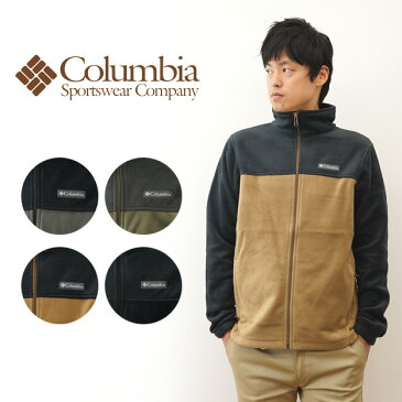 Columbia（コロンビア） Steens Mountain Full Zip 2.0 スティーンズ マウンテン フルジップ フリース ジャケット メンズ レディース 2022-2023 アウトドア 切替 トレーナー インナー 山登り 登山 フェス キャンプ 通勤 通学 【WE3220】