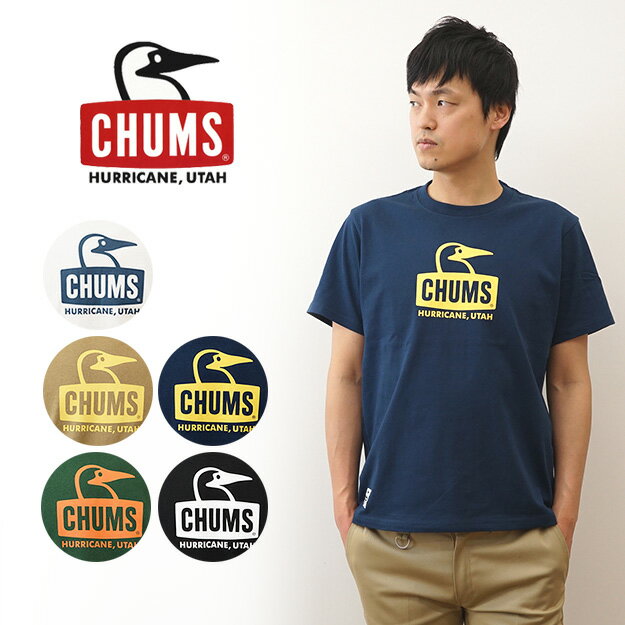 チャムス Tシャツ レディース CHUMS（チャムス） ブービー フェイス Tシャツ ティーシャツ メンズ レディース 定番 人気 プリント アウトドア キャンプ ライブ フェス 釣り アメカジ ストリート ブービーバード ペンギン 動物 ブランド 大きい サイズ XL 黒 白 ブラック ネイビー 【CH01-2278】