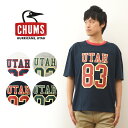 CHUMS（チャムス） オーバーサイズド チャムス プレイ フットボール Tシャツ メンズ レディース ティーシャツ ビッグシルエット ゆったり シンプル ブランドロゴ アメカジ ストリート アウトドア キャンプ 定番 人気 流行り ファッション 大きい サイズ XL 黒 