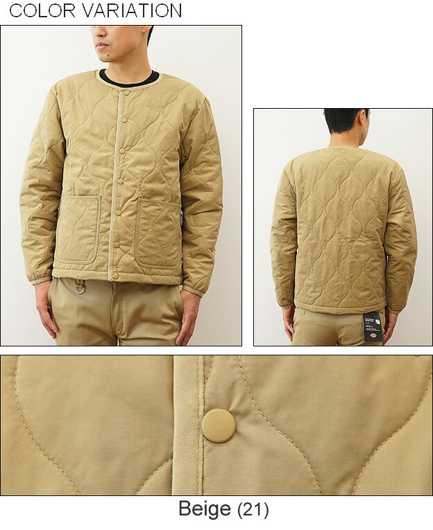 ROKX（ロックス） QUILT CARDIGAN insulated POLARTEC POWER FILL キルト カーディガン インシュレーテッド ポーラテック パワーフィル メンズ レディース インナーダウン 大きい サイズ XL アウトドア キャンプ 登山 中綿 保温 キルティング アウター 黒 【RXMF234024】 jeansbug-10004711 JEANS BUG(ジーンズバグ) サンプル画像3