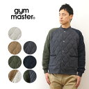 ジムマスター アウター メンズ gym master（ジムマスター） ウエーブ キルト スナップ ボタン カーデ カーディガン メンズ レディース キルティング アウター ジャケット MA-1 MA1 型 暖かい 大きい サイズ XL アウトドア キャンプ 登山 無地 シンプル ブランド ロゴ ボタン 黒 ブラック 【G233736】