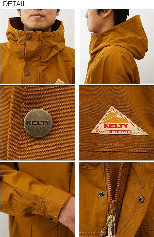 KELTY（ケルティ） Ansel Mountain Jacket アンセル マウンテン ジャケット メンズ レディース マンパ マウンテンパーカー ビッグシルエット オーバーサイズ ウインドブレーカー アウター 大きい サイズ XL アウトドア キャンプ 登山 ロゴ 黒 ブラック 【KE23213114】 jeansbug-10005270 JEANS BUG(ジーンズバグ) サンプル画像2