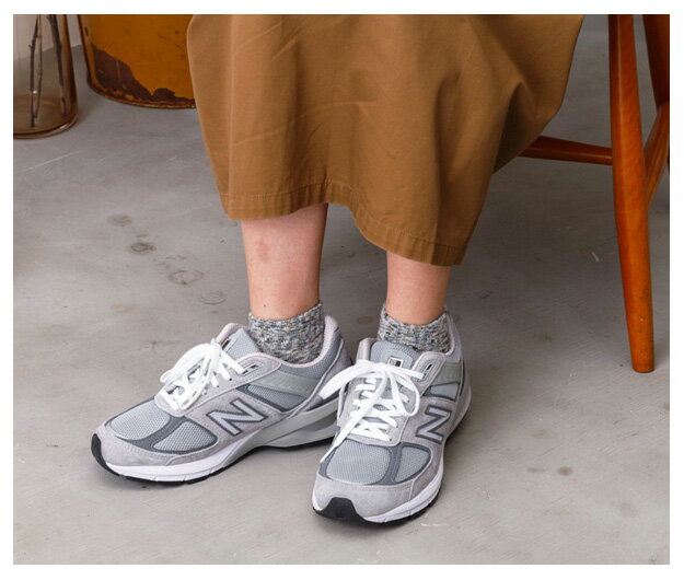 【送料無料】 スニーカーソックス (チェック柄) （アソート) (23-25cm) (おまかせ3足セット)みっとめるへん社