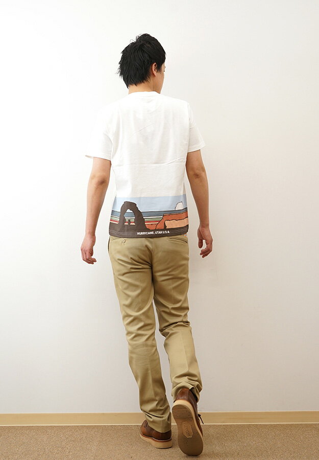 CHUMS（チャムス） Tシャツ メンズ レディース ユタランドスケープ 綿100% USAコットン M L XL 大きいサイズ 白 黒 ネイビー ベージュ おしゃれ かわいい アウトドア キャンプ フェス ペンギン アメカジ ストリート 誕生日 プレゼント 【CH01-2520】