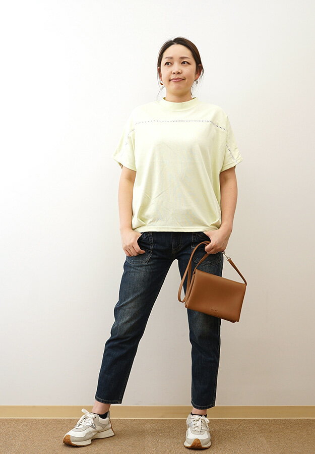 KRIFF MAYER（クリフメイヤー） ウェットプロテクト レース コクーン Tee レディース 半袖 Tシャツ 接触冷感 吸水速乾 大人可愛い きれいめ ゆったり 大きいサイズ おしゃれ トップス カットソー 体型カバー オフィス カジュアル 春 夏 秋 M L 【W2457824】