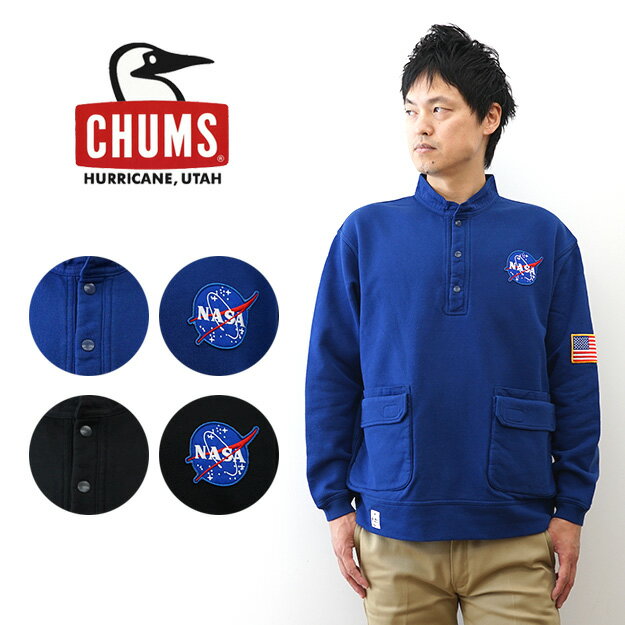 CHUMS�ʥ���ॹ�� ���ڡ��� �ϥꥱ����ȥå� Space Hurricane Top �������å� �ȥ졼�ʡ� ��� ��ǥ����� �礭�������� �����С���...