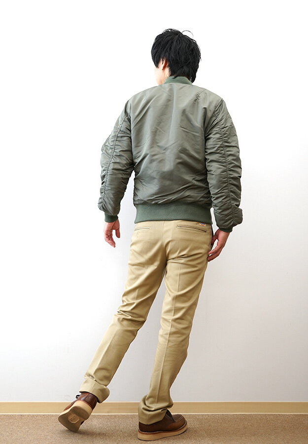HOUSTON（ヒューストン） MA-1 FLIGHT JACKET フライトジャケット メンズ レディース 大きいサイズ 中綿 MA1 アウター ブルゾン ジャンパー アメリカ 空軍 エアフォース アメカジ ストリート ミリタリー 秋冬 通勤 通学 防寒 定番 おしゃれ カーキ ブラック 黒 【50316】