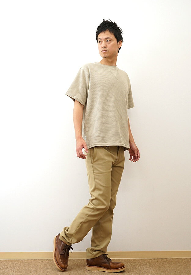 gym master（ジムマスター） 7.2oz ドライ ワッフル クルーネック Tシャツ メンズ レディース 大きいサイズ XL 白 黒 吸水 速乾 サーマル アメカジ アウトドア キャンプ ライブ フェス スポーツ 登山 春 夏 秋 無地 シンプル おしゃれ ゆったり ブランド 定番 【G133780】 jeansbug-10005012 JEANS BUG(ジーンズバグ) サンプル画像3