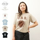 (オーガニックコットンT) 『U.R.B.』 半袖 Tシャツ レディース ゆったり オーバーサイズ 大きいサイズ 大きめ メンズ ORGABITS ブランド 綿...