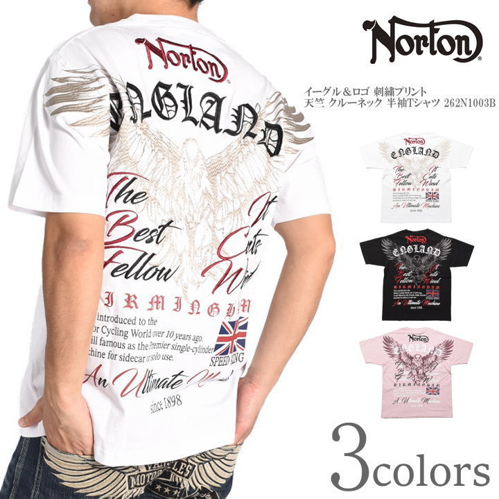 楽天市場】Norton（柄刺繍）（Tシャツ・カットソー｜トップス 
